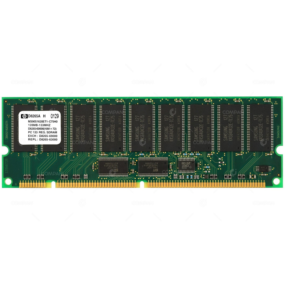 D8265-69000 HP 128MB DDR 133MHZ REGISTERED SDRAM D8265-63000